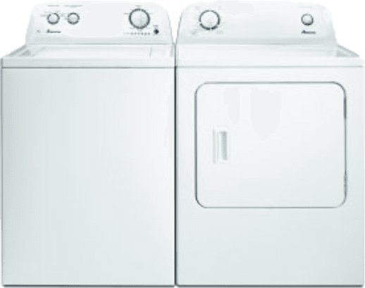 Washer and dryer set delivered and installed